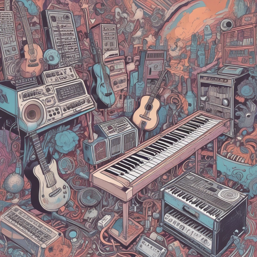 Gael TOM's Crazy Musical World - Production musicale